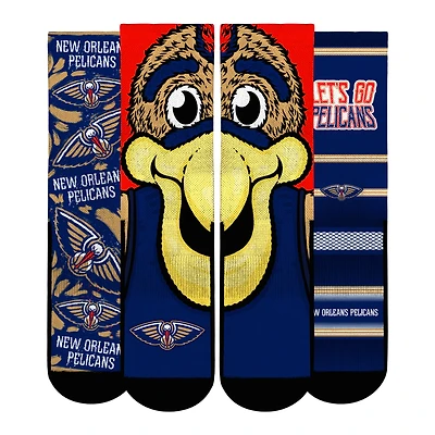 Unisex Rock Em Socks  New Orleans Pelicans Fan Favorites Three-Pack Crew Set