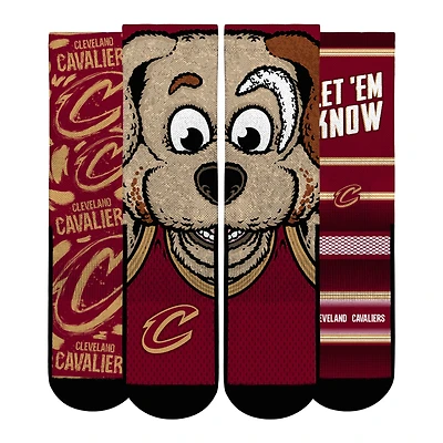 Unisex Rock Em Socks  Cleveland Cavaliers Fan Favorites Three-Pack Crew Set