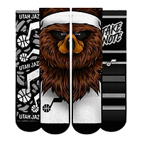 Unisex Rock Em Socks  Utah Jazz Fan Favorites Three-Pack Crew Set