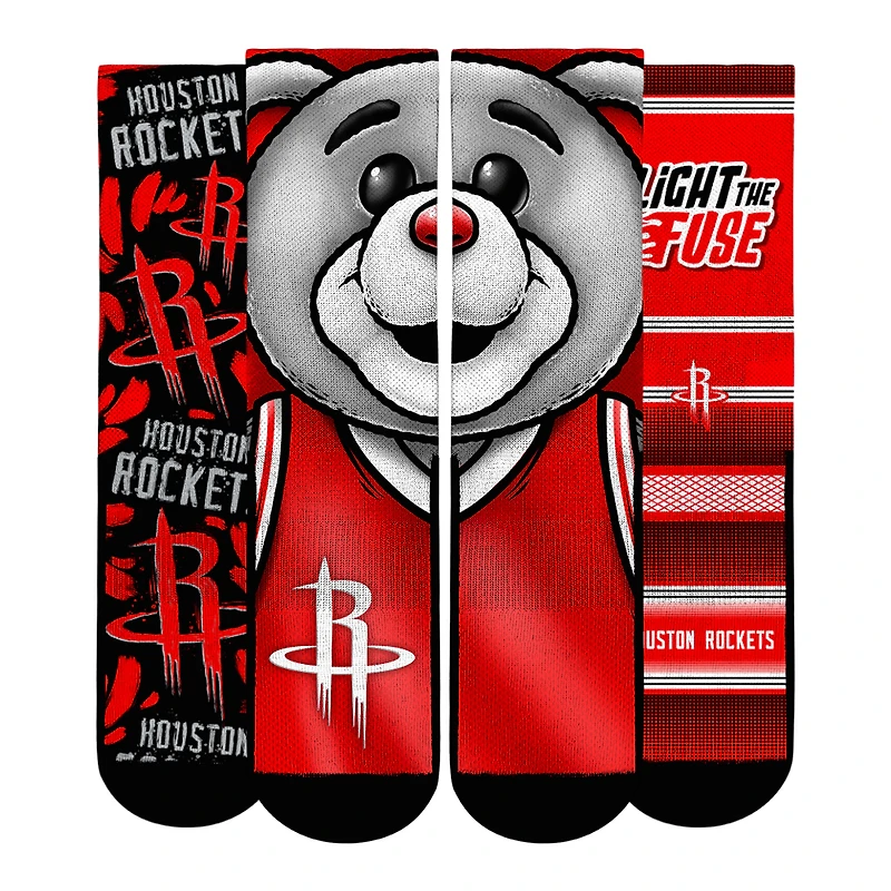 Unisex Rock Em Socks  Houston Rockets Fan Favorites Three-Pack Crew Set
