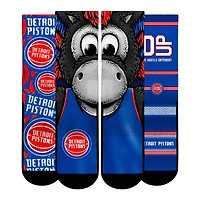 Unisex Rock Em Socks  Detroit Pistons Fan Favorites Three-Pack Crew Set