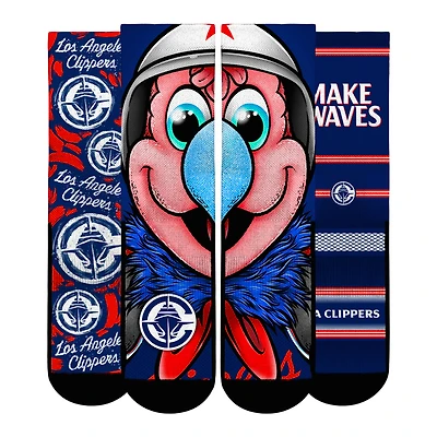 Unisex Rock Em Socks  LA Clippers Fan Favorites Three-Pack Crew Set
