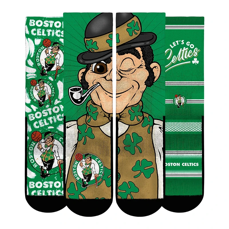 Unisex Rock Em Socks Boston Celtics Fan Favorites Three-Pack Crew Set