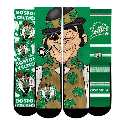 Unisex Rock Em Socks  Boston Celtics Fan Favorites Three-Pack Crew Set