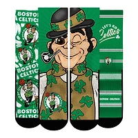 Unisex Rock Em Socks  Boston Celtics Fan Favorites Three-Pack Crew Set
