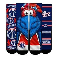 Youth Rock Em Socks  Washington Wizards Fan Favorites Three-Pack Crew Set
