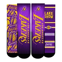 Youth Rock Em Socks  Los Angeles Lakers Fan Favorites Three-Pack Crew Set