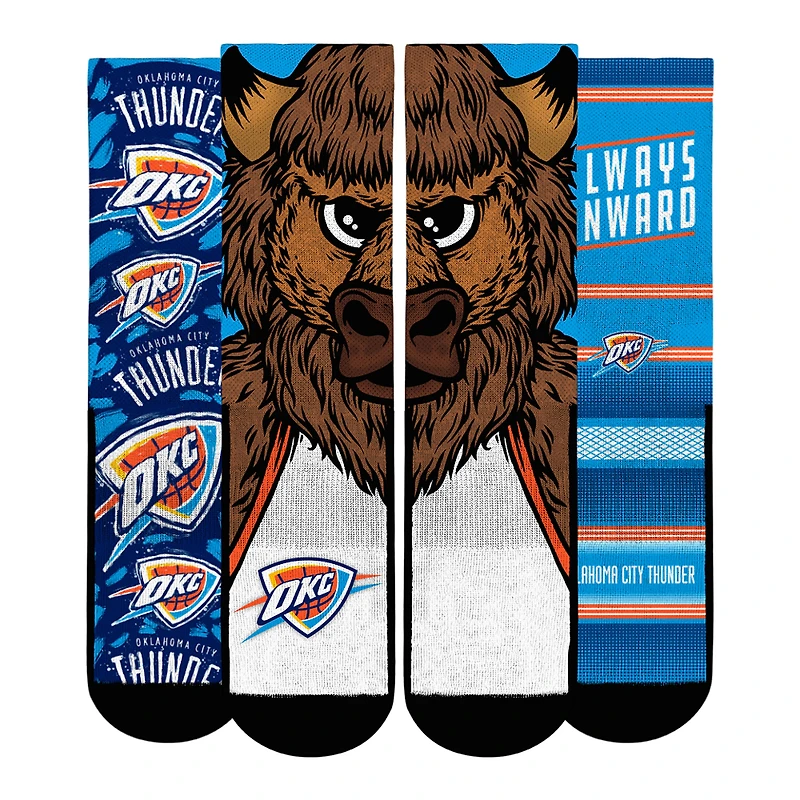 Youth Rock Em Socks  Oklahoma City Thunder Fan Favorites Three-Pack Crew Set