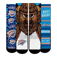 Youth Rock Em Socks  Oklahoma City Thunder Fan Favorites Three-Pack Crew Set