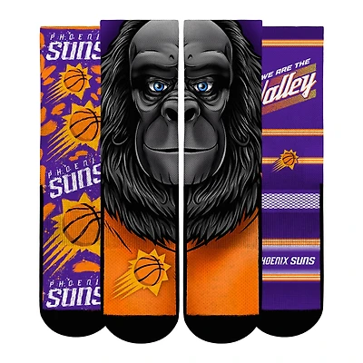 Youth Rock Em Socks  Phoenix Suns Fan Favorites Three-Pack Crew Set