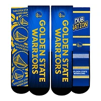 Youth Rock Em Socks  Golden State Warriors Fan Favorites Three-Pack Crew Socks Set