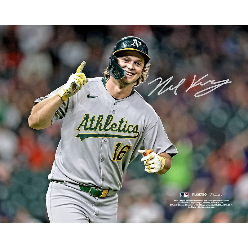 Nick Kurtz Athletics Autographed 8" x 10" 4-Home Run Game Photograph