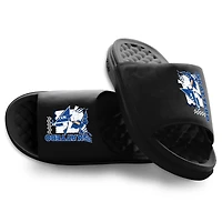 Unisex ISlide Cam Skattebo Black Retro Collage Motive Slide Sandals