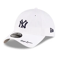 Men's New Era x Ralph Lauren White New York Yankees 9TWENTY Adjustable Hat