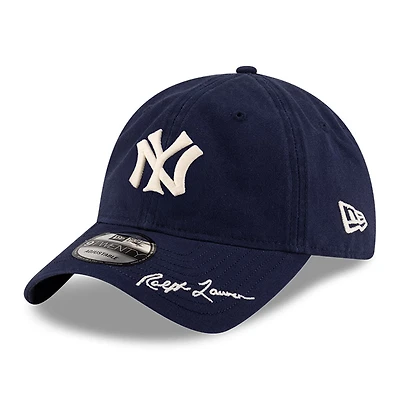 Men's New Era x Ralph Lauren Navy New York Yankees 9TWENTY Adjustable Hat