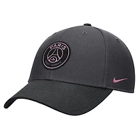 Men's Nike  Gray Paris Saint-Germain Rise Adjustable Hat