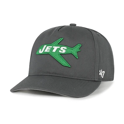 Men's '47  Charcoal New York Jets Hitch Adjustable Hat
