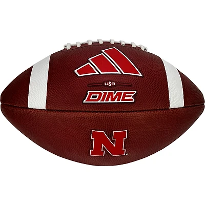 adidas Nebraska Huskers Dime Game Football
