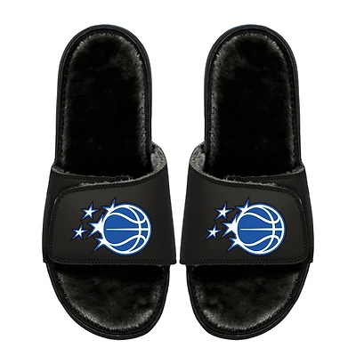 Youth ISlide Orlando Magic Primary Logo Fur Slide Sandals