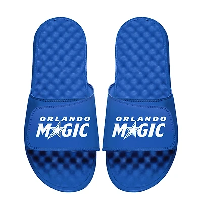 Youth ISlide Orlando Magic Stacked Logo Slide Sandals