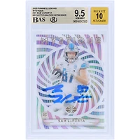 Sam LaPorta Detroit Lions Autographed 2023 Panini Illusions Mystique #31 Beckett Fanatics Witnessed Authenticated 9.5/10 Rookie Card