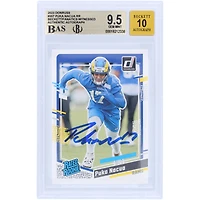 Puka Nacua Los Angeles Rams Autographed 2023 Panini Donruss #357 Beckett Fanatics Witnessed Authenticated 9.5/10 Rookie Card