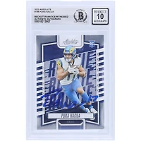Puka Nacua Los Angeles Rams Autographed 2023 Panini Absolute #189 Beckett Fanatics Witnessed Authenticated /10 Rookie Card