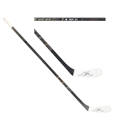 Auston Matthews Toronto Maple Leafs Autographed Game-Used Black CCM Stick from the 2024-25 NHL Season - NR81043307