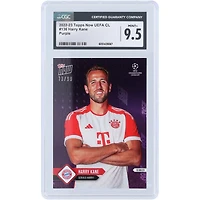 Harry Kane Bayern Munich 2023 Topps Now Servus Harry! Purple #136 #/99 CGC Authenticated 9.5 Card