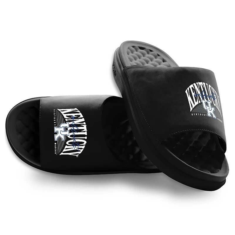Unisex ISlide Kentucky Wildcats Varsity Stack Motive Slide Sandals