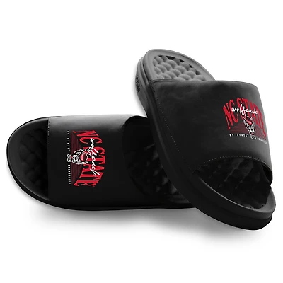 Unisex ISlide NC State Wolfpack Varsity Stack Motive Slide Sandals