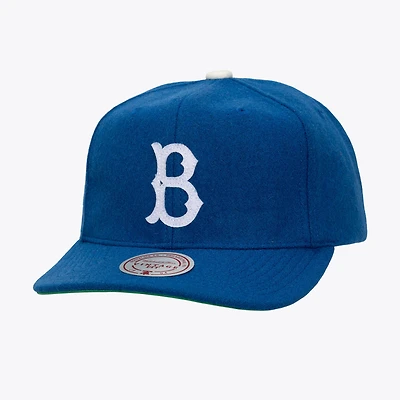 Unisex   Blue Brooklyn Dodgers Vintage Fit Melton Wool Adjustable Hat
