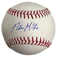 Parker Messick Cleveland Guardians Autographed Baseball