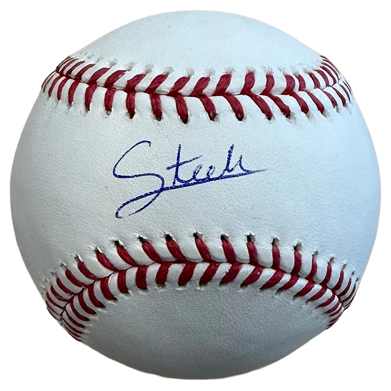 Steele Hall Cincinnati Reds Autographed Baseball
