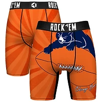 Men's Rock Em Socks Chicago Bears Throwback Swirl Boxer Briefs
