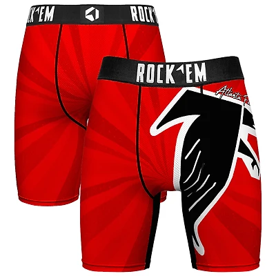 Men's Rock Em Socks Atlanta Falcons Throwback Swirl Boxer Briefs