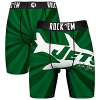 Men's Rock Em Socks New York Jets Throwback Swirl Boxer Briefs