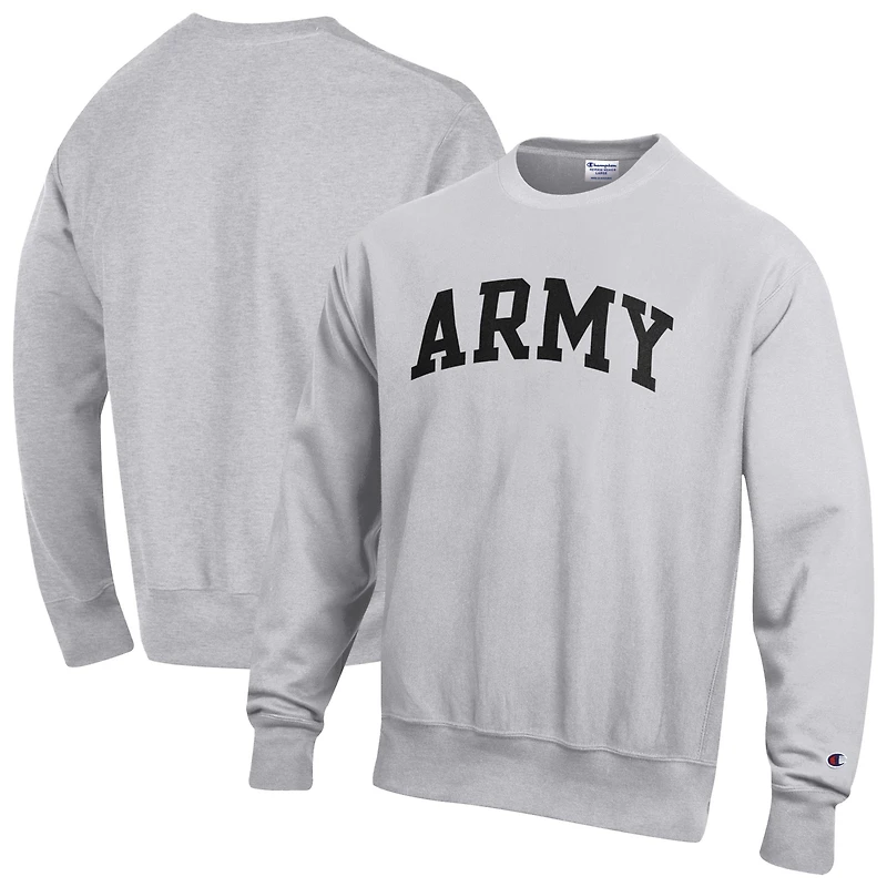 Men's Champion Gray Army Black Knights Reverse Weave Fleece Sweatshirt