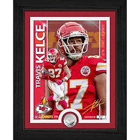 Highland Mint Travis Kelce Kansas City Chiefs 13" x 16" Silver Coin Photo Mint