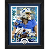 Highland Mint Justin Herbert Los Angeles Chargers 13" x 16" Silver Coin Photo Mint