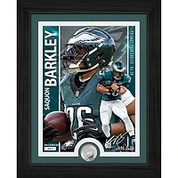 Highland Mint Saquon Barkley Philadelphia Eagles 13" x 16" Silver Coin Photo Mint