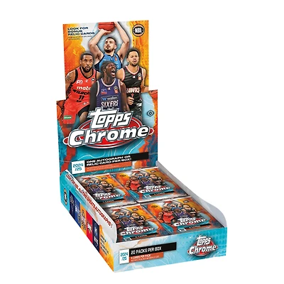 2024/25 Topps NBL Chrome Basketball Factory Sealed Hobby Box