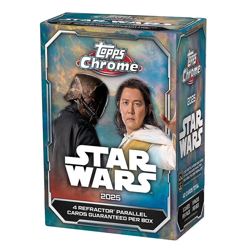2025 Topps Chrome Star Wars Factory Sealed Value Box