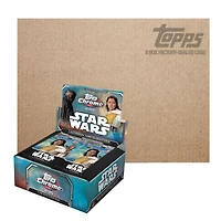 2025 Topps Chrome Star Wars Factory Sealed Hobby 8 Box Case
