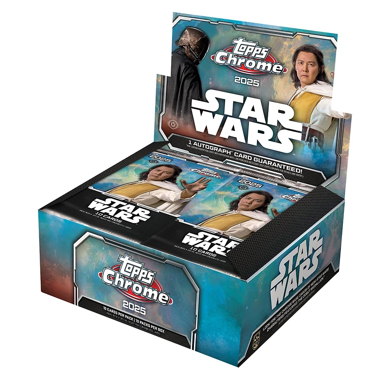 2025 Topps Chrome Star Wars Factory Sealed Hobby Box