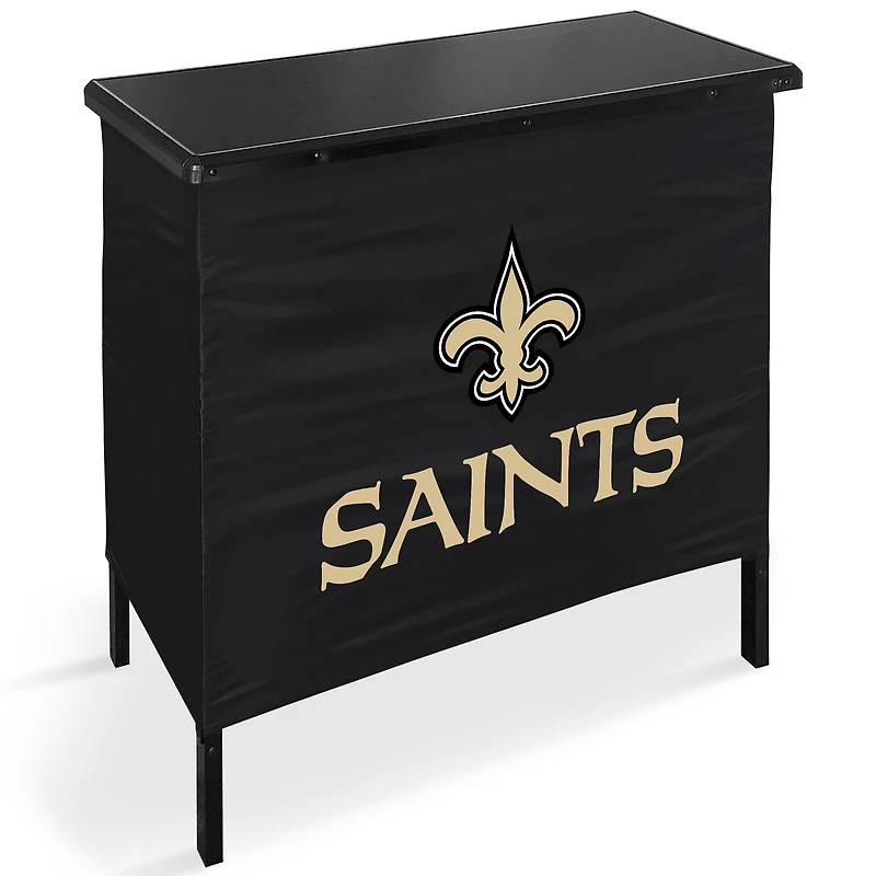 New Orleans Saints Portable Bar