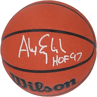 Alex English Denver Nuggets Autographed Wilson Authentic Series Indoor/Outdoor Basketball with "HOF 97" Inscription