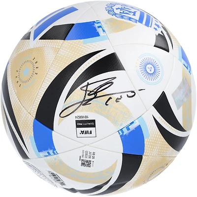Lionel Messi Argentina National Team Autographed adidas 2025 Competition Soccer Ball