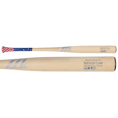 Nathaniel Lowe Washington Nationals Game-Used Tan Marucci Broken Bat vs. Detroit Tigers on July 2, 2025 - Game One of Doubleheader
