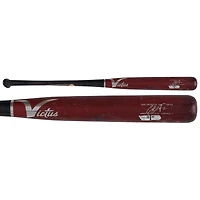 CJ Abrams Washington Nationals Game-Used Red/Black Victus Broken Bat vs. St. Louis Cardinals on July 9, 2025